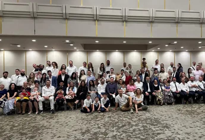 Dozens of couples of soldiers and reserve officers participated on Shabbat to strengthen their relationship